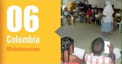 Progetto 6 – Colombia – alfabetizzazione